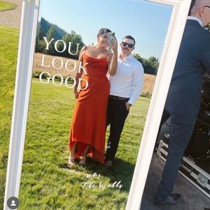 Azazie Summer Paprika Bridesmaid Dress